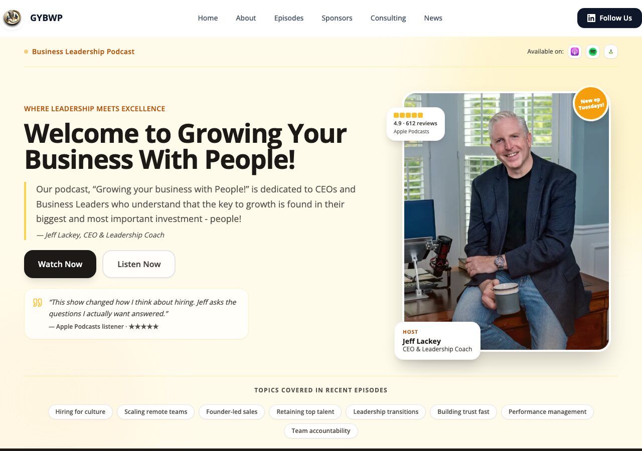 Growing Your Business With People